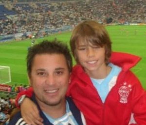 Mohamed y su hijo Faryd