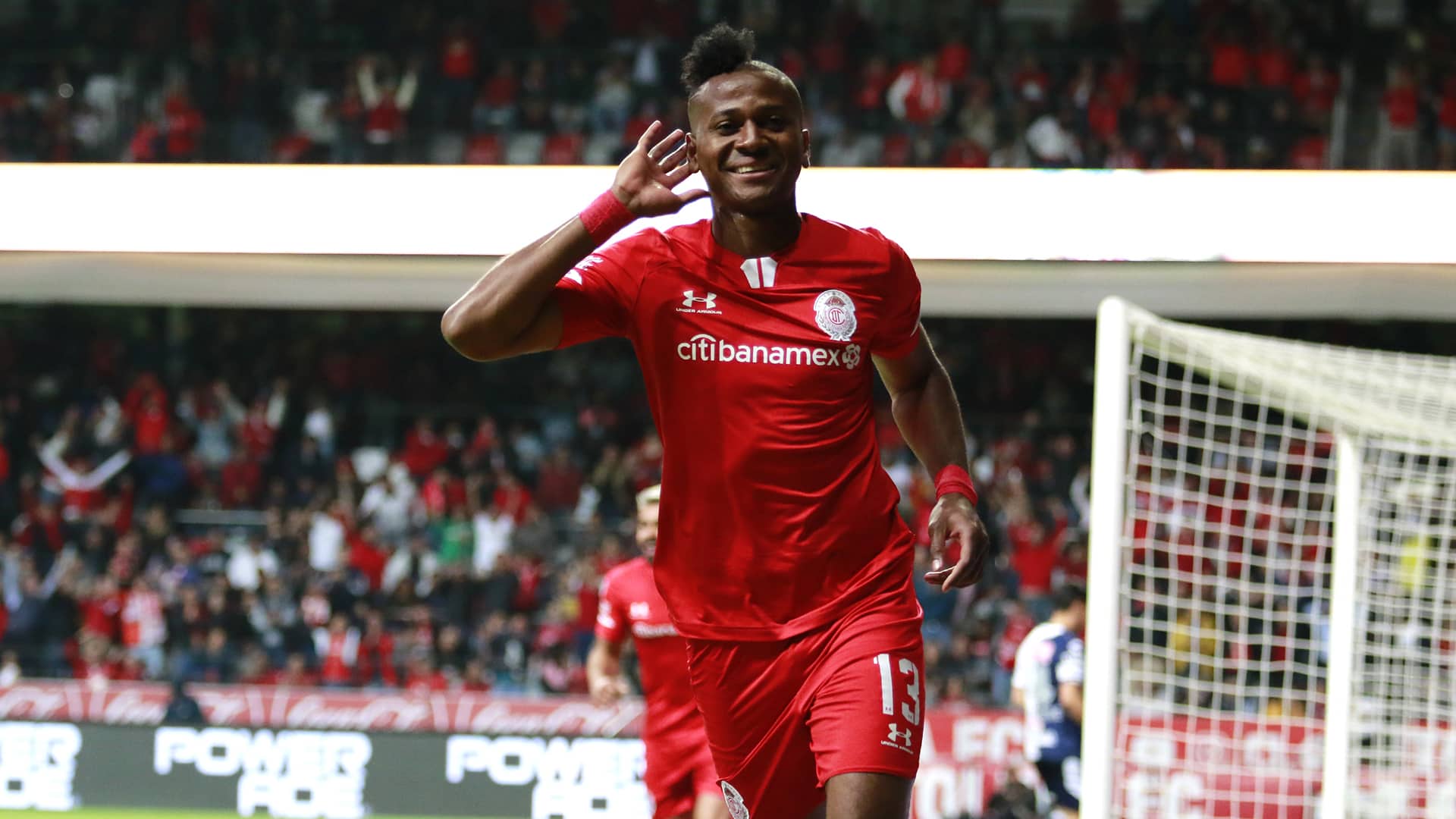 Michael Estrada marcó doblete en partido de Toluca en Copa MX