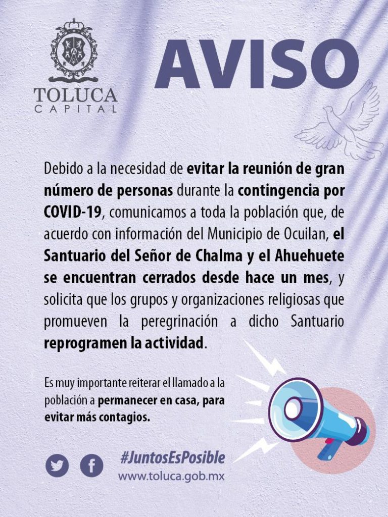 Toluca-pide-suspender-peregrinaciones-por-coronavirus