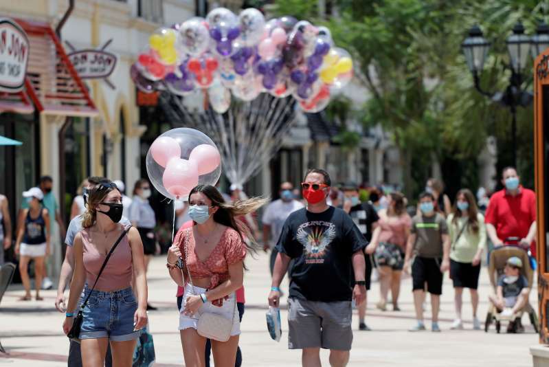Disneyland ya abrió sus puertas a pesar de la pandemia