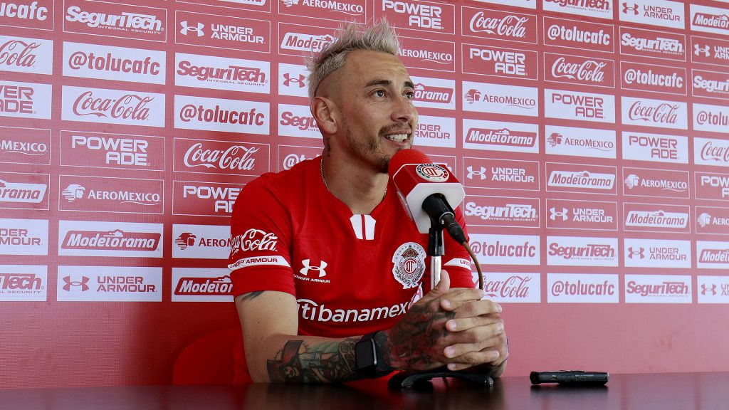 “El 14 a muerte con Toluca” primeras palabras de Rubens Sambueza después de fichaje con Toluca