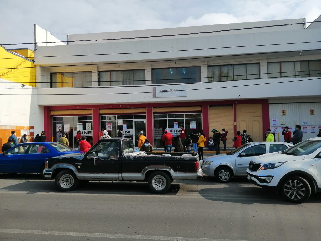 Módulos del INE reanudan actividades en el EDOMEX