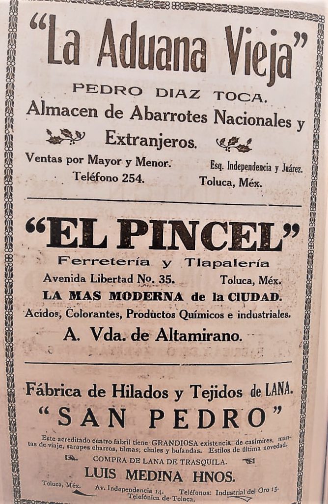Así eran las primeras Revistas de Toluca de inicios de siglo