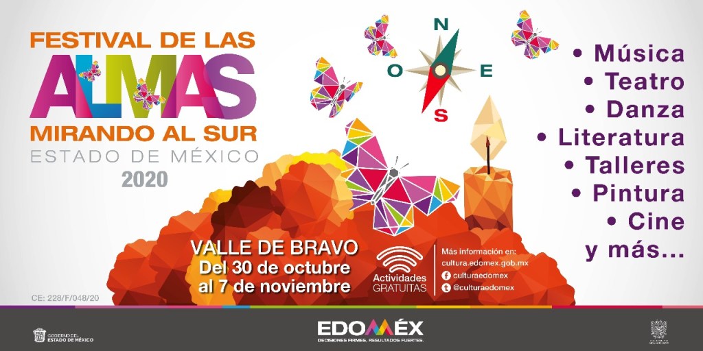 Conoce las actividades y fechas del Festival de las Almas 2020