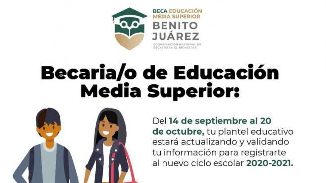 Paso a paso para solicitar la Beca Benito Juárez nivel medio superior EDOMEX
