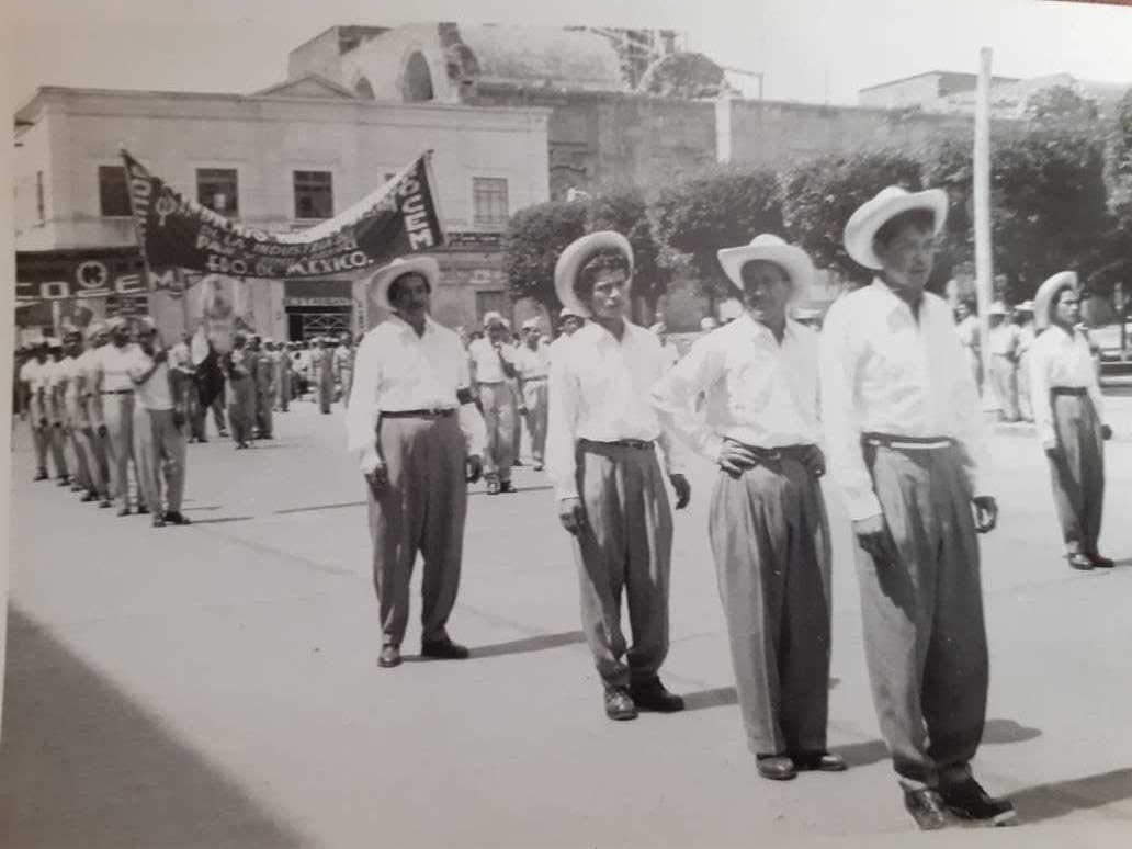 Toluca antes, catedral, 1 de mayo