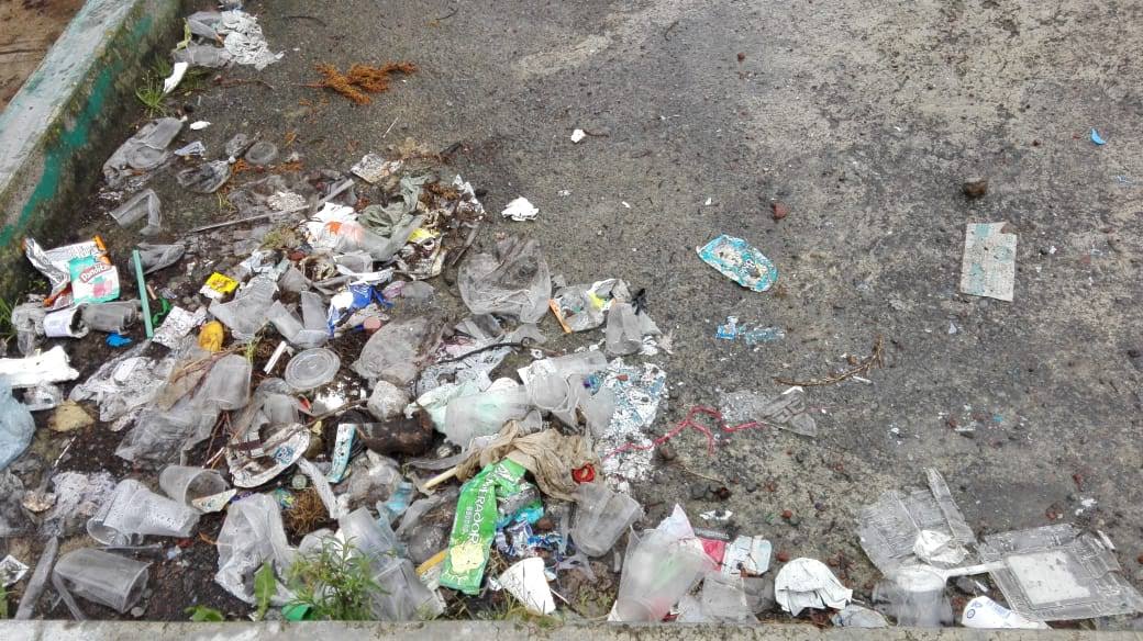 Contaminación, desechables un solo uso