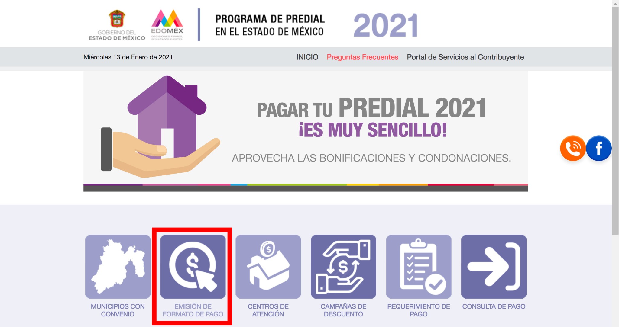 Paso a paso para realizar tu pago del impuesto predial EDOMEX 2021 en línea
