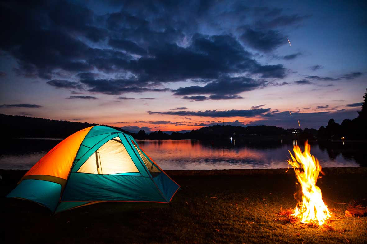 Además de disfrutar el paisaje que ofrece este sitio turístico puedes acampar