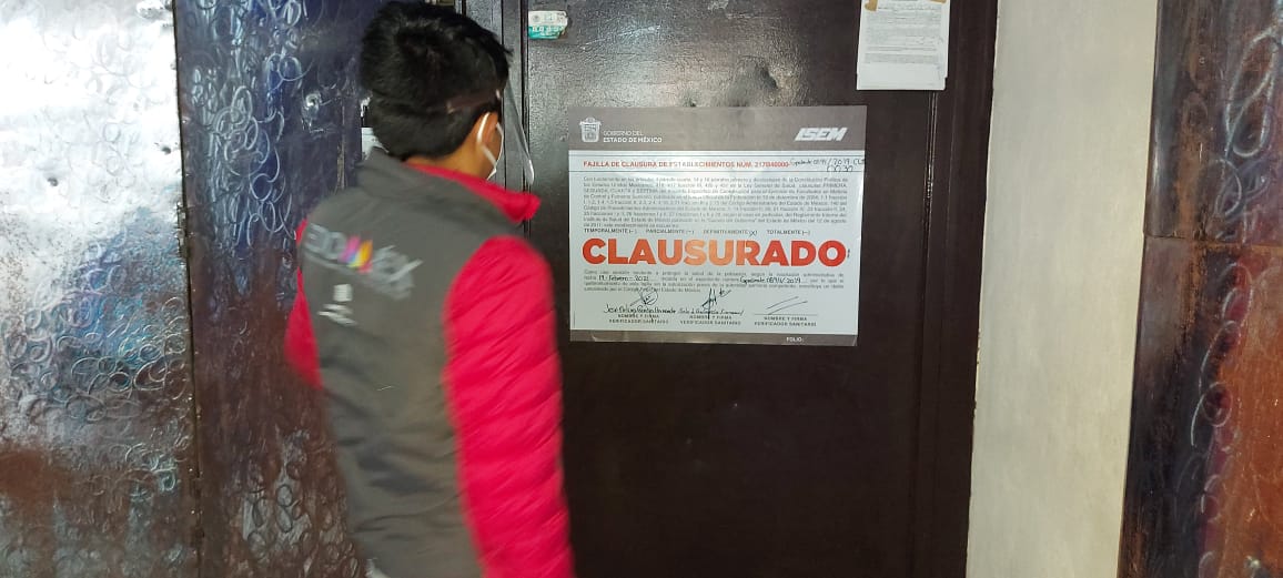 La Coprisem presentó denuncias ante el Ministerio Público por el delito de quebrantamiento de sellos y violación a las medidas de seguridad impuestas en contra de ocho negocios