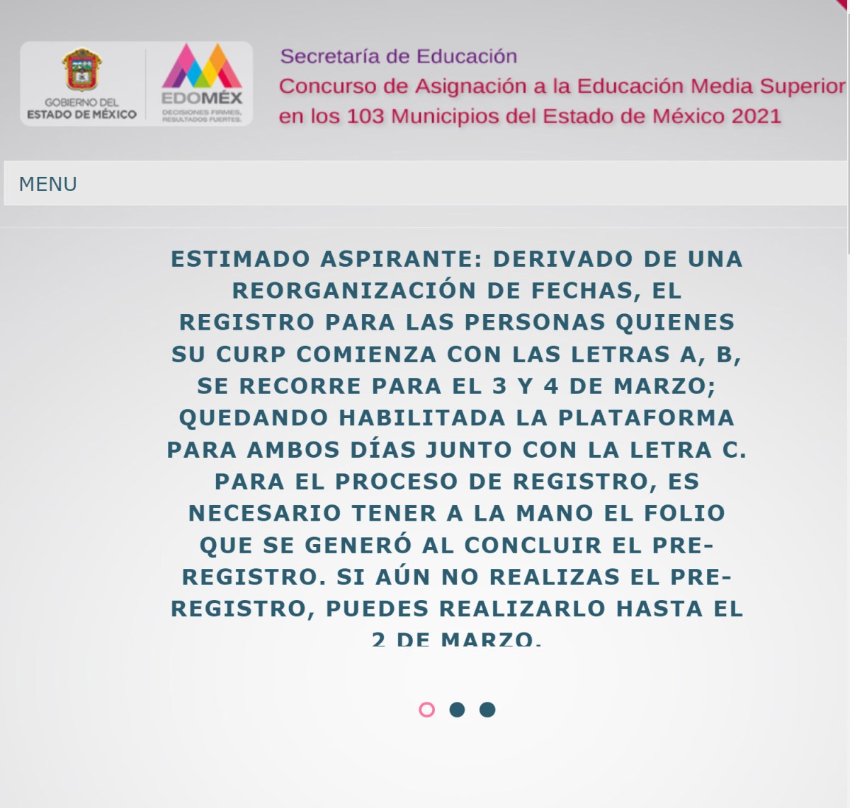 Concurso Asignación Educación Media Superior Edomex Registro Paso A Paso 2395