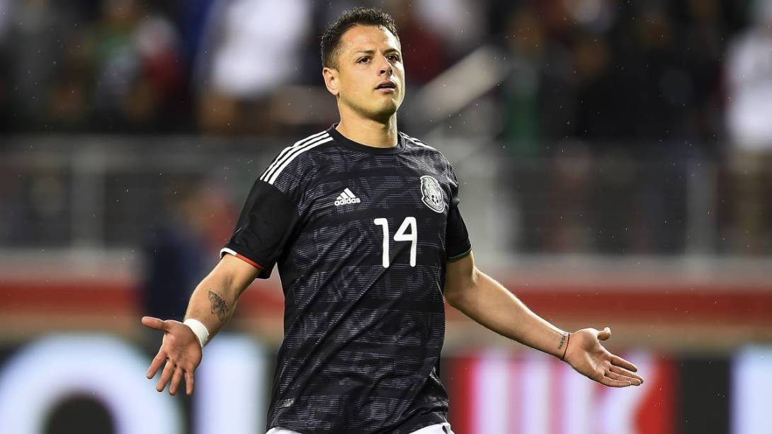 Frustración de Javier Hernández en la selección mexicana