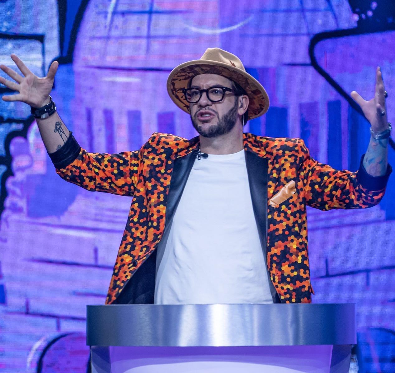 El conductor de tan famoso programa.