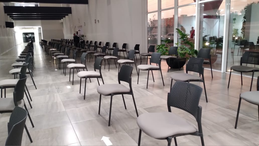 Los módulos de vacunación contra COVID-19 en Toluca se reportan listos