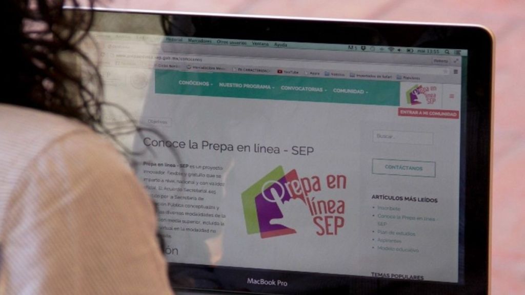 Prepa en Línea-SEP, el cual cuenta con validez oficial y una amplia cobertura de horarios en beneficio de los estudiantes
