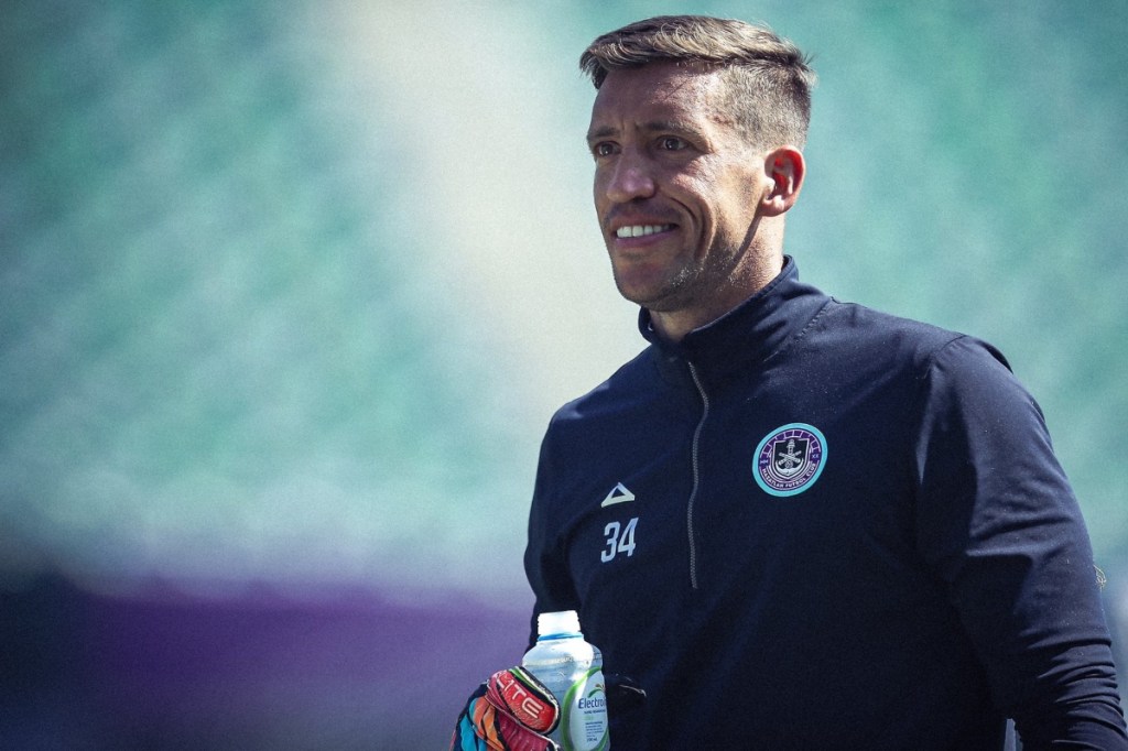 El argnetino Nicolas Vikonis en un entrenamiento con Mazatlan