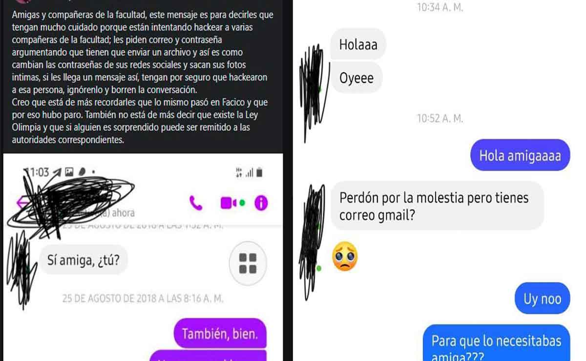 Alumnas de la UAEMex denuncian una nueva forma de acoso.