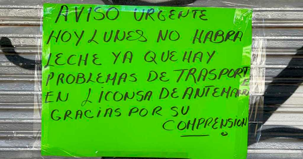desabasto de leche en ecatepec por falta de transporte