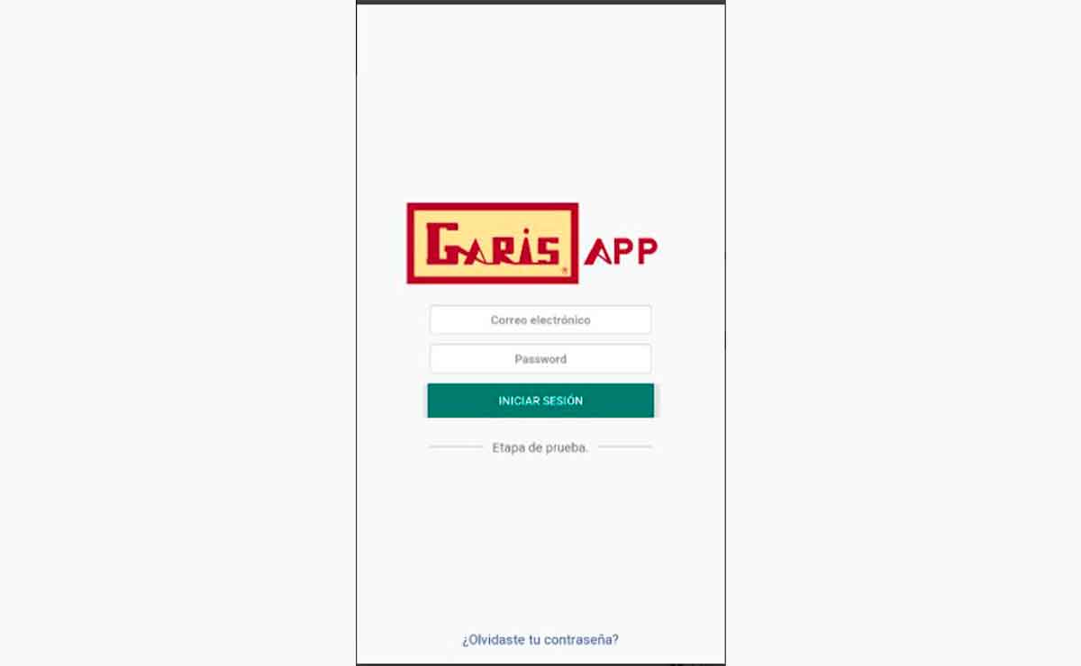 Garis lanza app móvil para compra en línea.