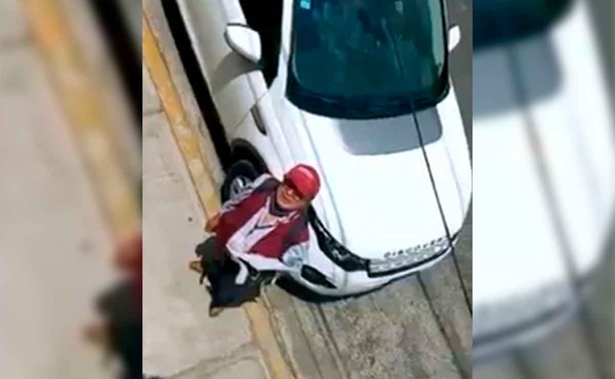Un brigadista de Morena fue humillado por un ciudadano