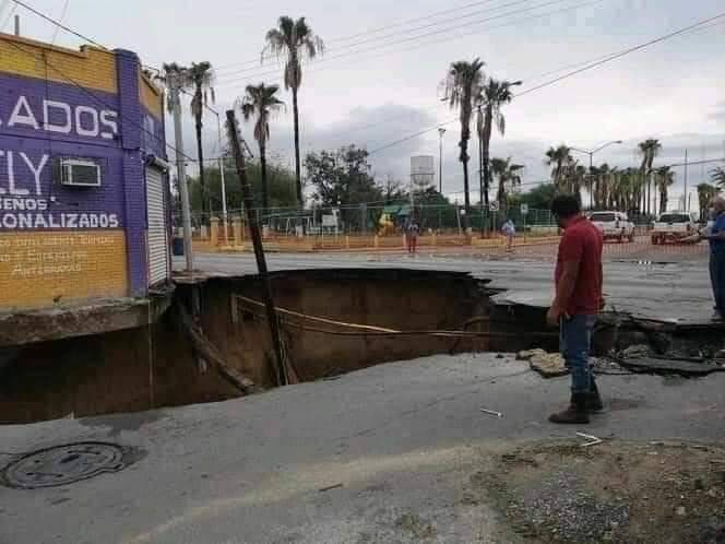 Socavón nuevo