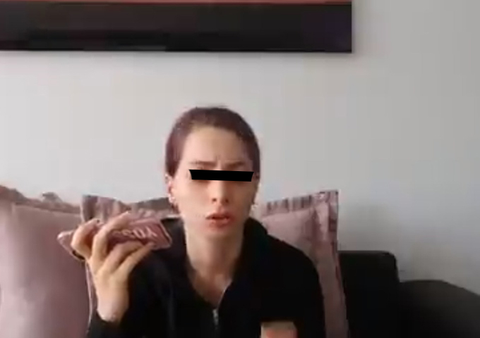 Yoseline N, así fue su captura ayer en la noche