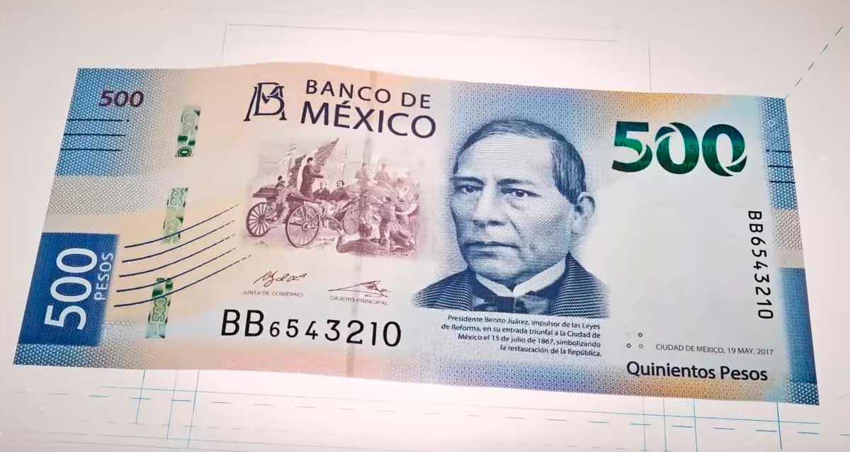 Billete mexicano de 500 pesos: ¿Cómo identificar si es falso?