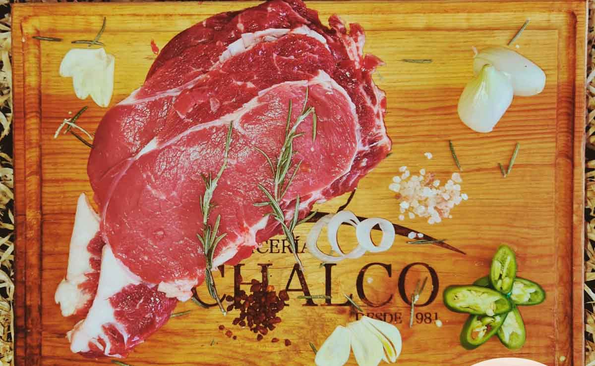 Carnicería Chalco, una de las más antiguas del Valle de Toluca.