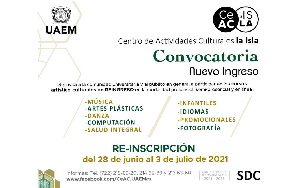 Cursos CeAC UAEMex lanza nueva convocatoria