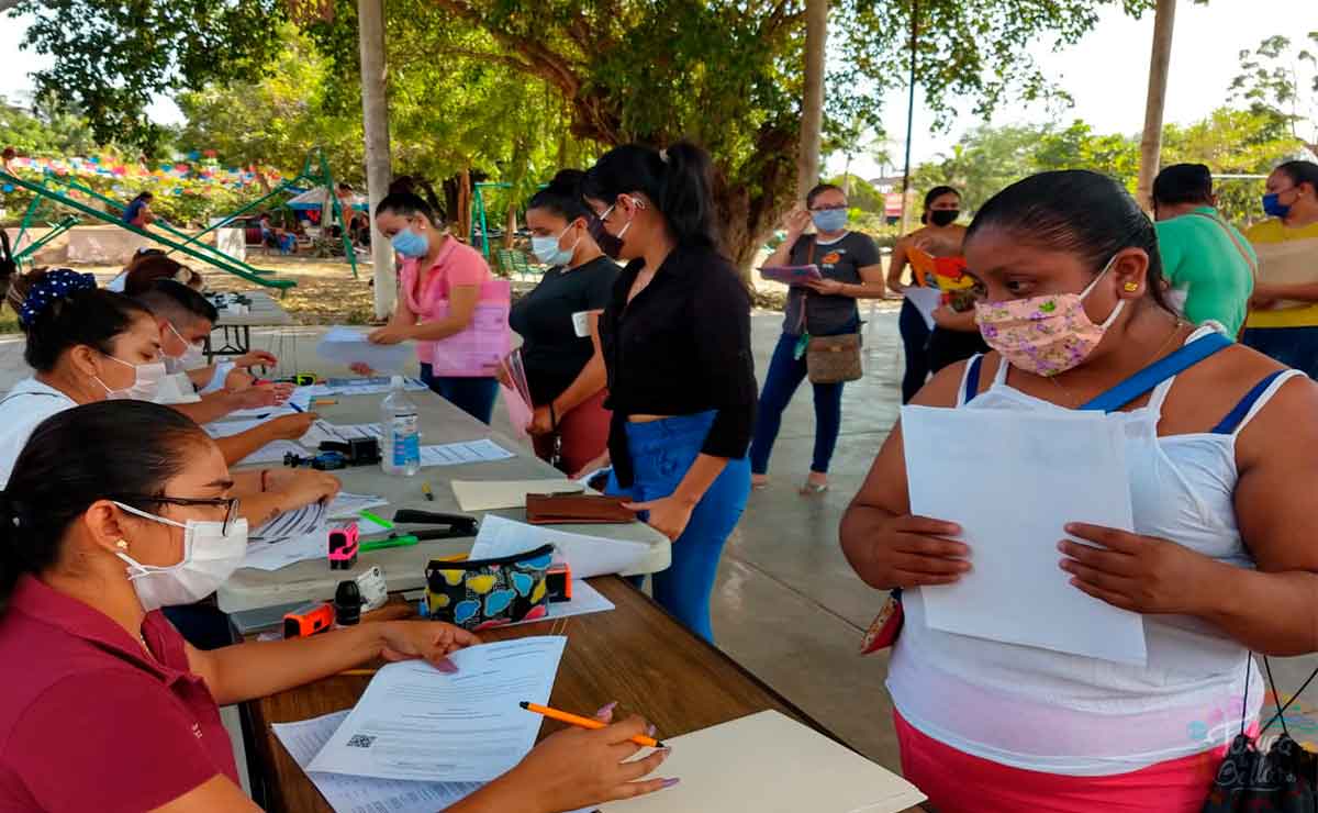 Fechas en las entregarán la tarjeta para la beca bienestar para familias en Edomex.