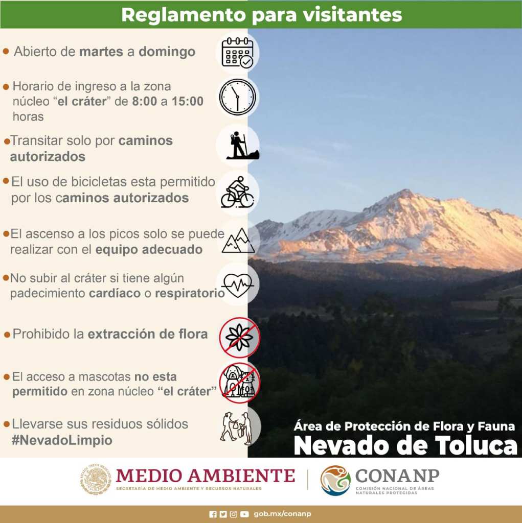 Horario, precios y cómo llegar al Nevado de Toluca tras reapertura