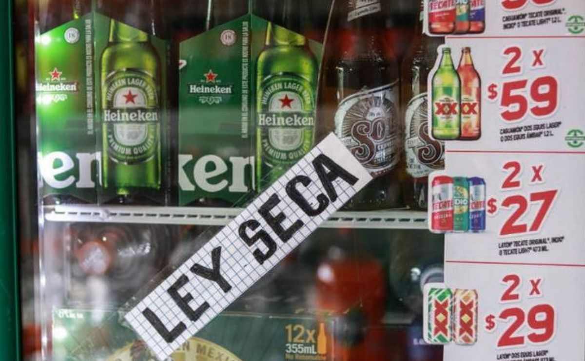 con la Ley Seca quedará prohibida la venta y consumo de bebidas alcohólicas en el municipio de Toluca durante el próximo fin de semana