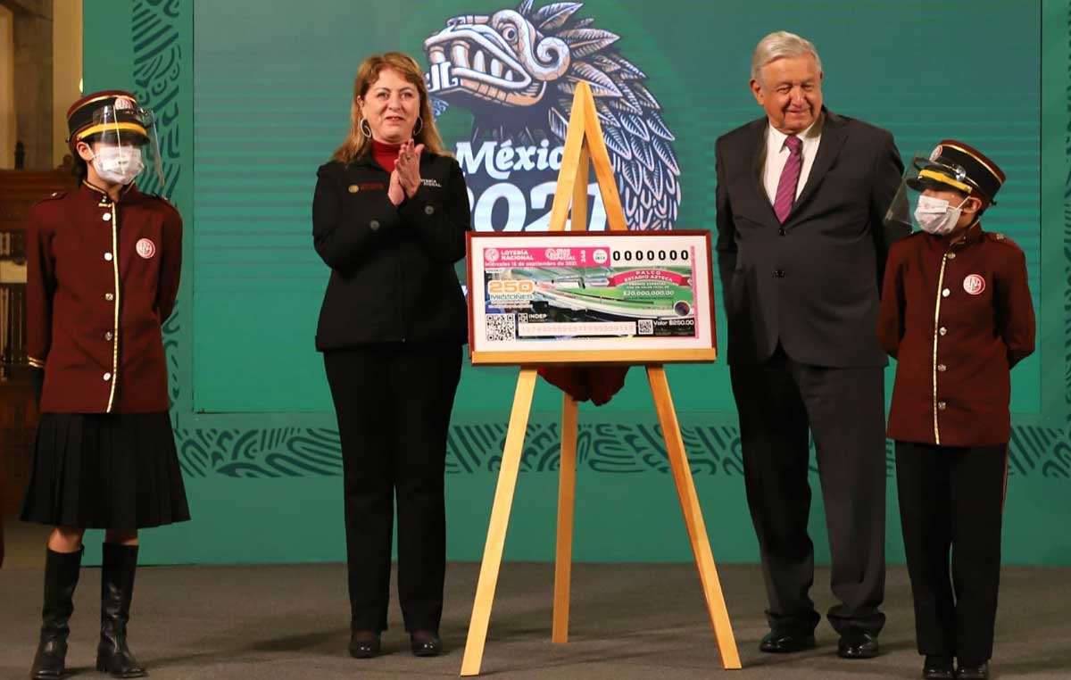 Conoce los premios que dará la Lotería Nacional el próximo 15 de septiembre