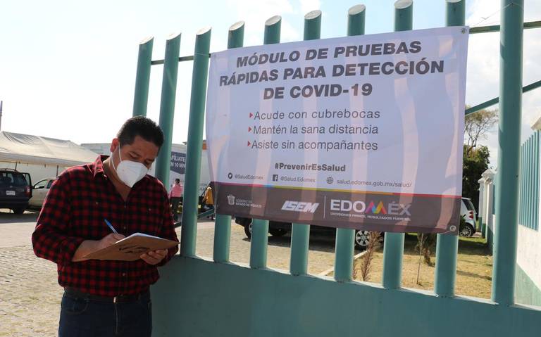 ubica tu modulo mas cercano para hacerte la prueba de covid de manera rapida y gratuita en edomex
