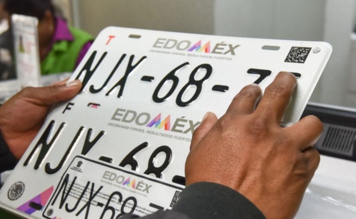 Todos los vehículos de servicio particular que porten placas de circulación expedidas en el año 2016 deben reemplacar en edomex 2021