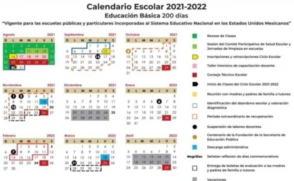 Calendario Escolar 2022 2023 Cetis 71 Oficial - IMAGESEE