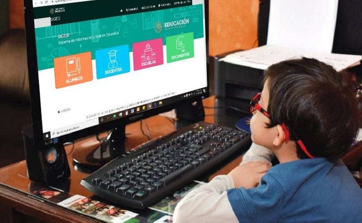 Una vez dentro del portal SIGED se podrán consultar las calificaciones correspondientes al ciclo escolar 2020-2021