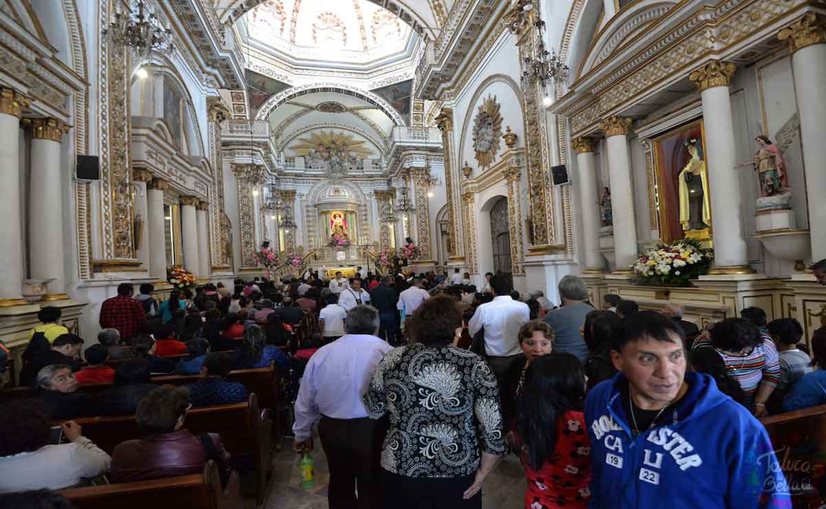 Vuelven fiestas patronales en Toluca.