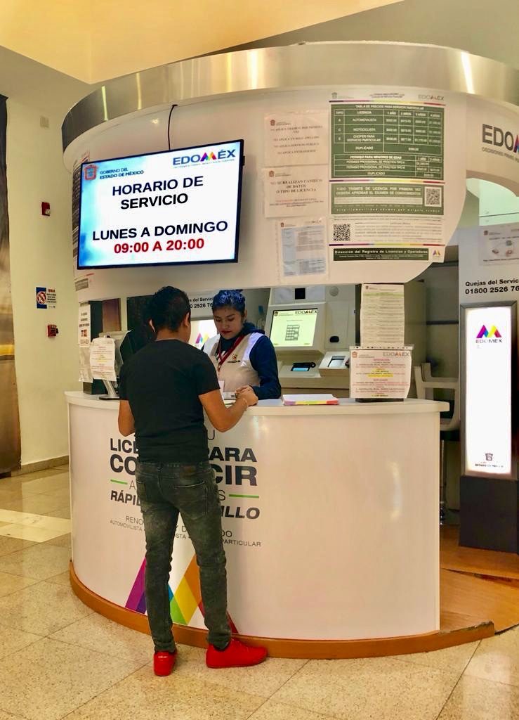 Licencia de conducir 2021 Unidades móviles