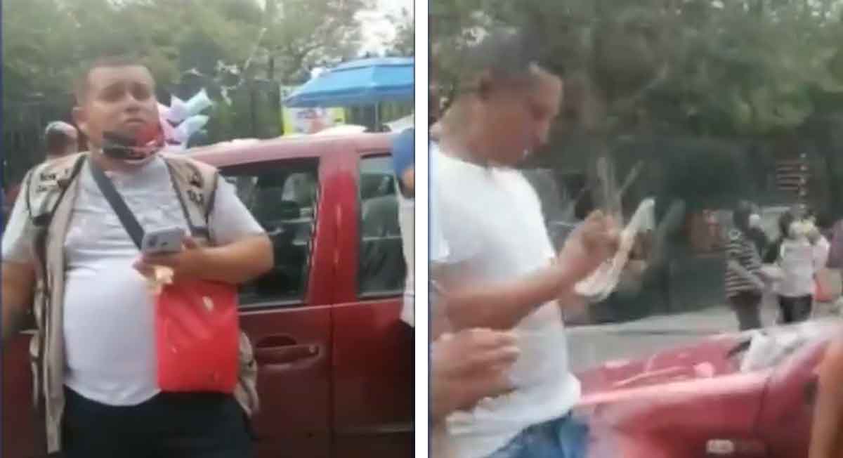 bosque de chapultepec un franelero abusivo pretende cobrar 150 pesos
