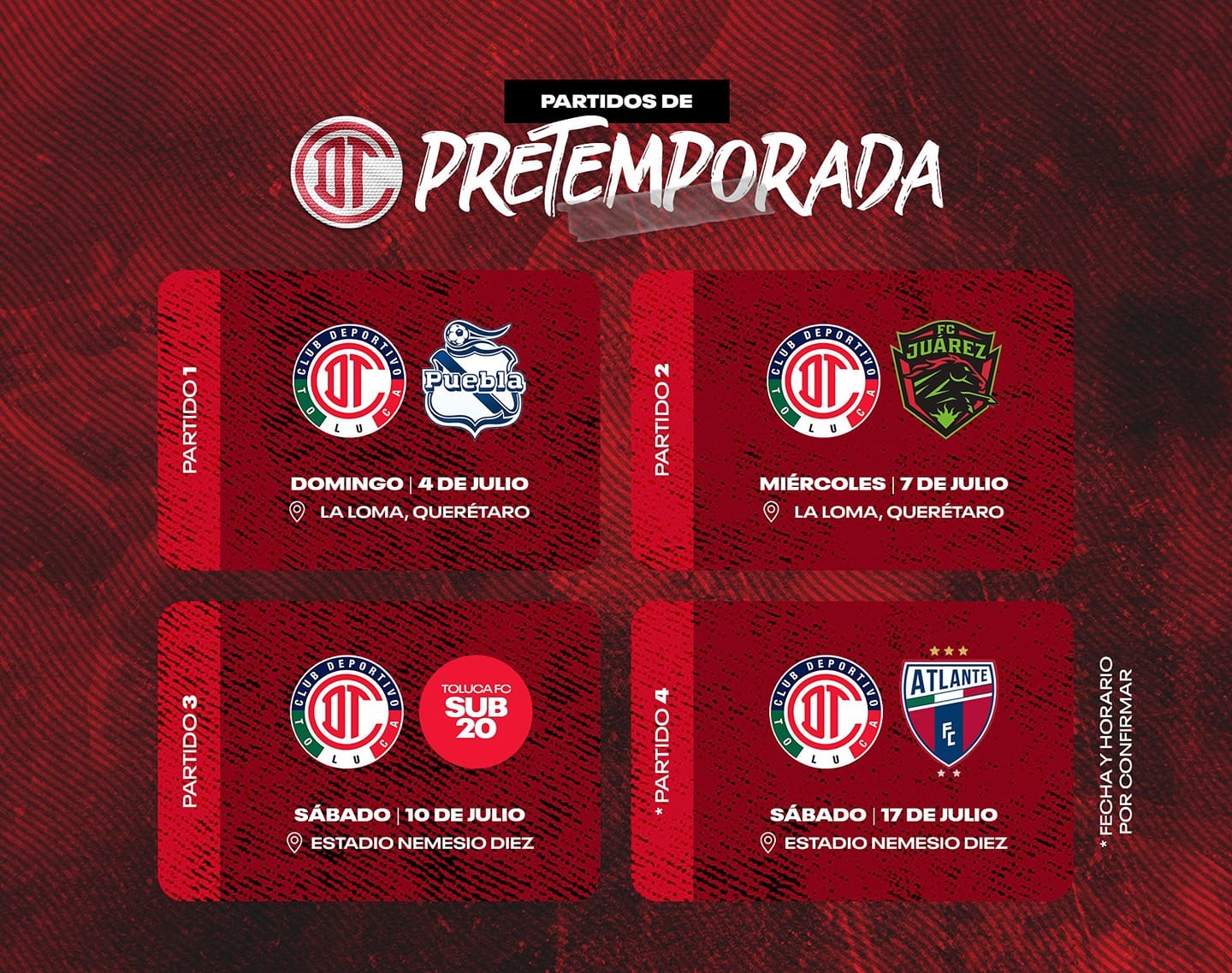 Calendario Diablo: El cuadro escarlata hará sentir el infierno en ocho partidos como local