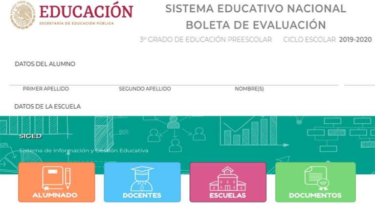 Cómo consultar boletas de calificaciones Edomex y Federal en SIGED o presencial del ciclo