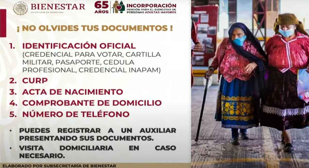 pension para adultos mayores tiene nueva fecha de apertura de modulos de registro