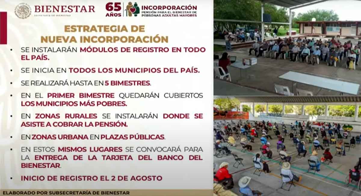 pensión adultos mayores tendrá modulos de atencion, ya hay fecha