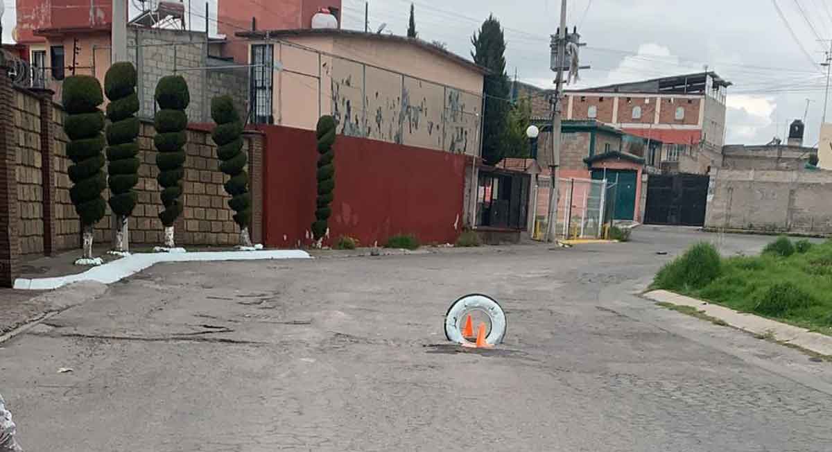 toluca noticias, esta es la forma en la que se llevan las coladeras de las calles