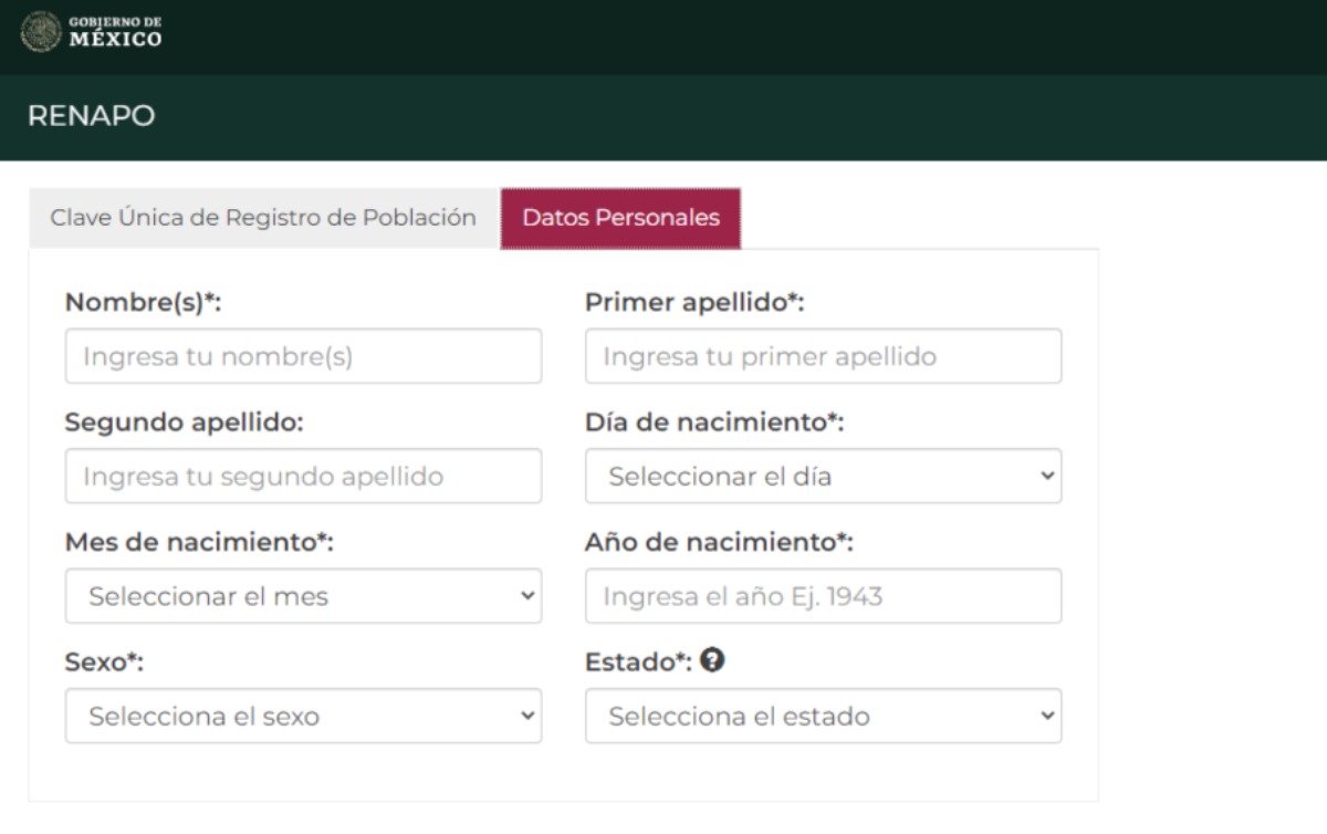 ¿Tu CURP tiene algún error? Corrígelo en línea sin necesidad de salir de casa