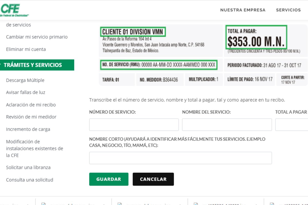 ¿Cómo descargar e imprimir mi recibo de CFE desde casa?