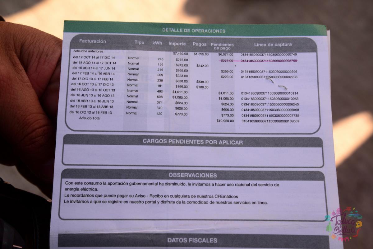 ¿Cómo descargar e imprimir mi recibo de CFE desde casa?