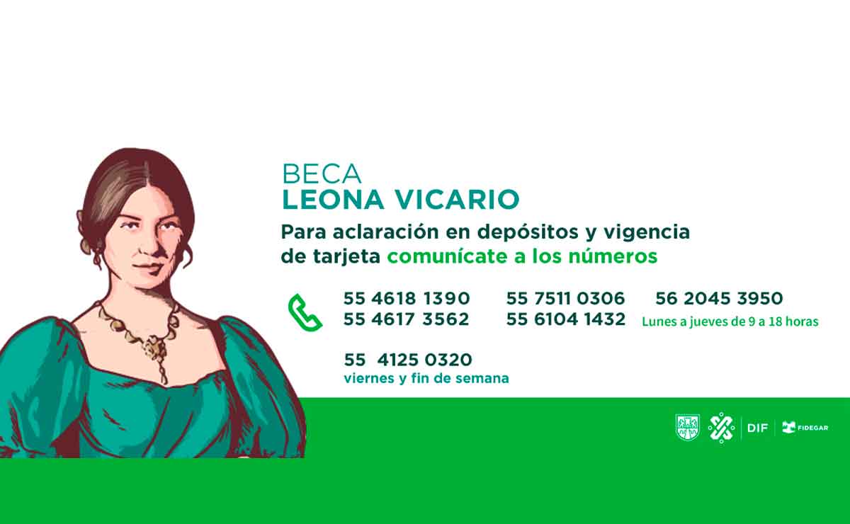 Registro para Beca Leona Vicario.